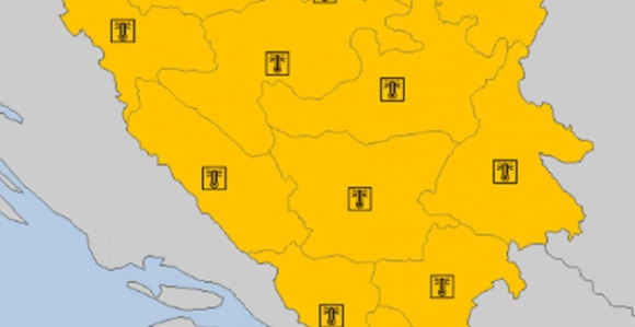 BiH: Upozorenje zbog vrućine