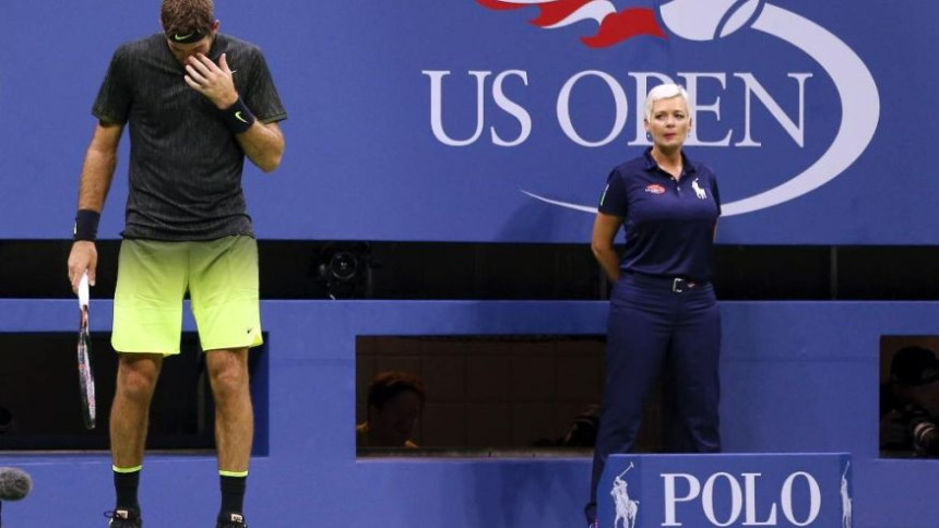 US open - Del Potro u suzama: Pjesma navijača je učinila da me je baš briga za rezultat!