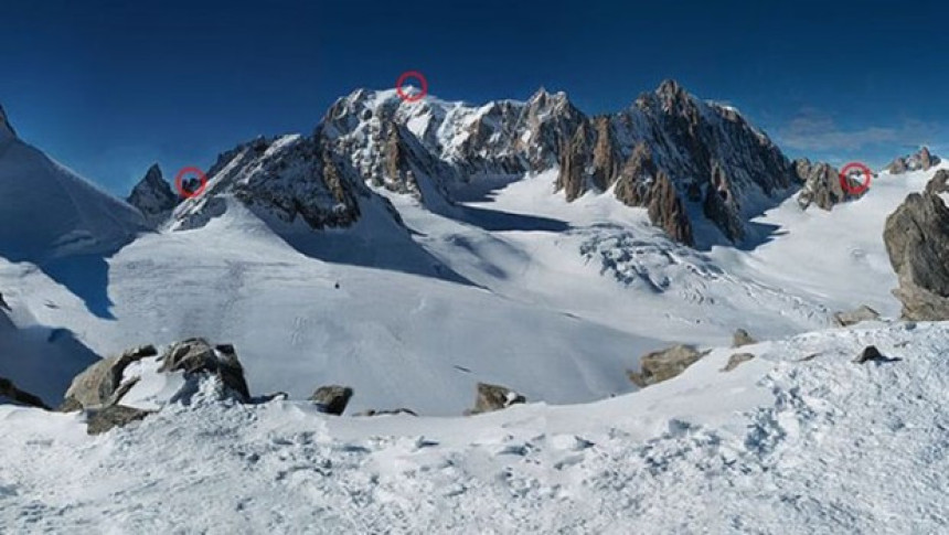 Na Mon Blanu zaglavljeno 110 ljudi