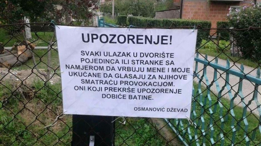 Ko proba da ga vrbuje za izbore - batine!