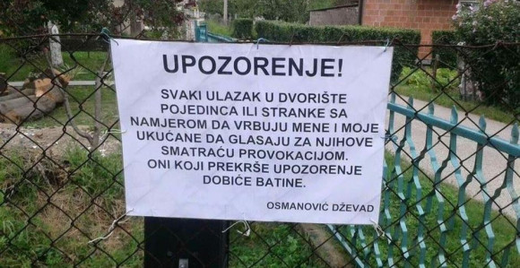 Ko proba da ga vrbuje za izbore - batine!