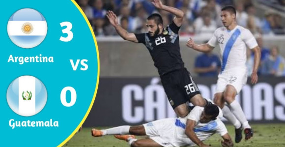 Prijateljska: Argentina lako sa Gvatemalom!
