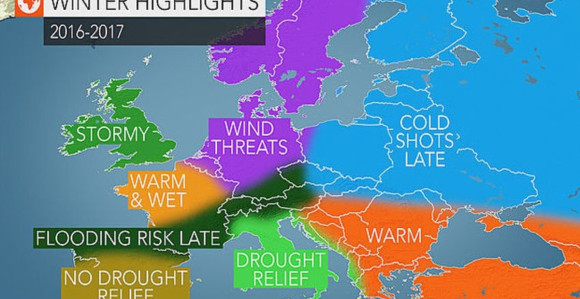 Balkan očekuje ugodna zima