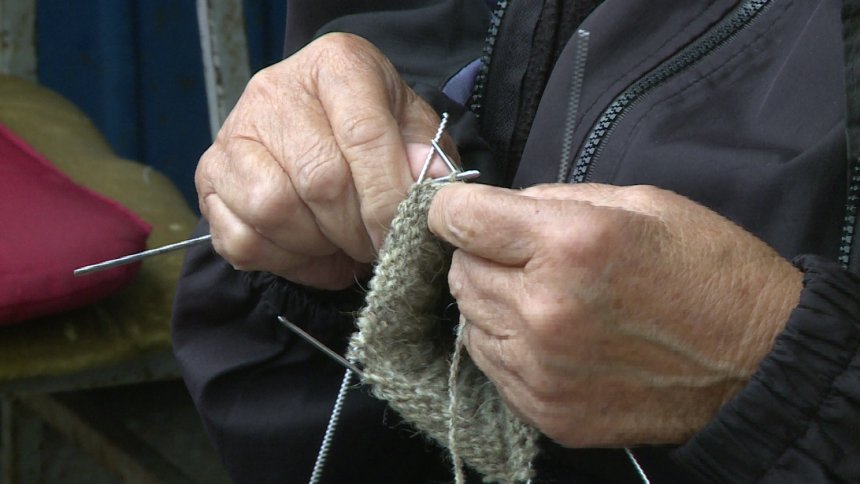 Вунене чарапе баке Рајке