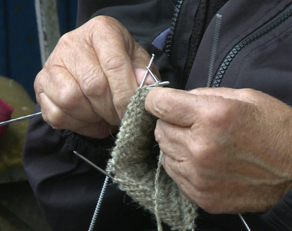 Вунене чарапе баке Рајке