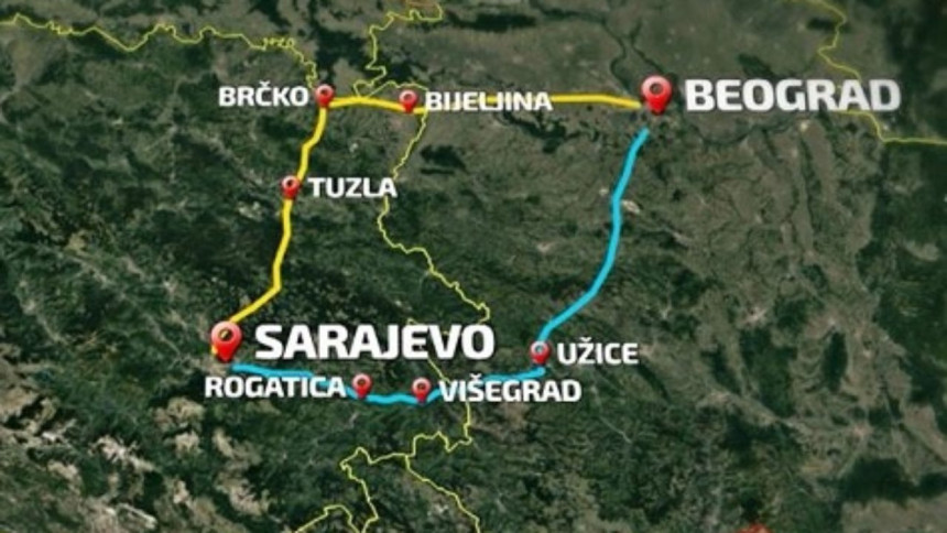 Svečani početak gradnja auto-puta Beograd-Sarajevo