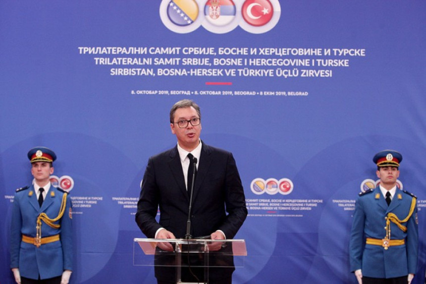 Vučić: Erdogan ima stabilizujuću ulogu na Balkanu