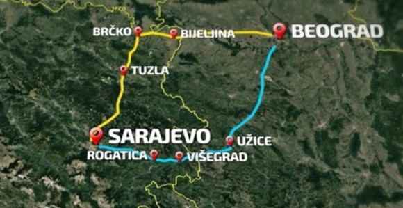 Svečani početak gradnja auto-puta Beograd-Sarajevo