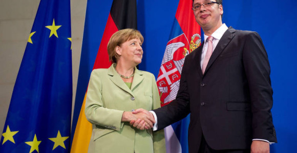 Merkel: Vučić se bori za stabilnost