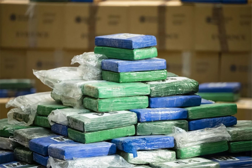 Policija oduzela kokain vrijedan 73 miliona dolara