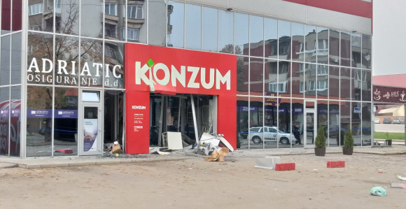 Bugojno-Raznijeli eksplozivom bankomat