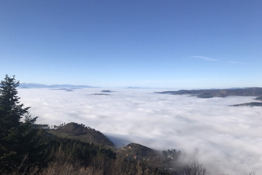 Gusta magla i smog: Otkazani letovi u Sarajevu