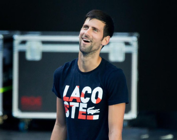 Novak konačno normalno trenirao u Melburnu!