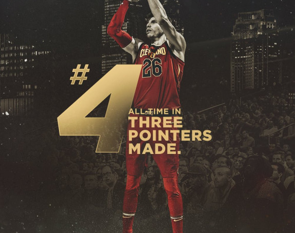 NBA: Korver stigao Pirsa na listi najboljih trojkaša!
