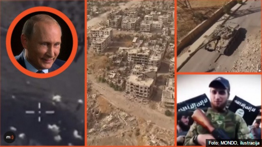Rusi po Siriji gruvaju kasetnim bombama