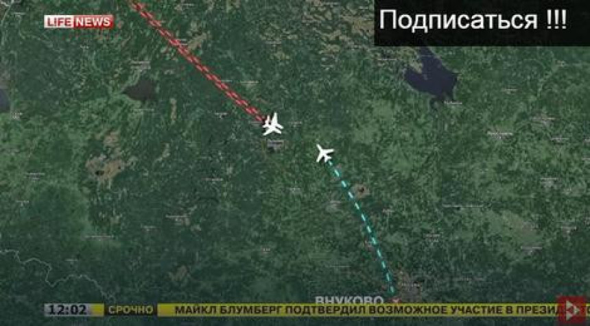Путинов авион за длаку избјегао несрећу