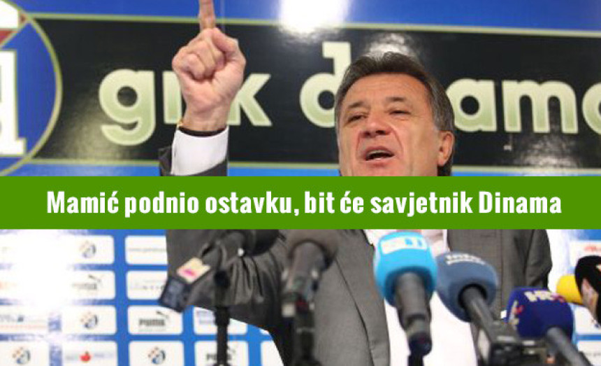 Мамић поднио оставку, сада је савјетник!