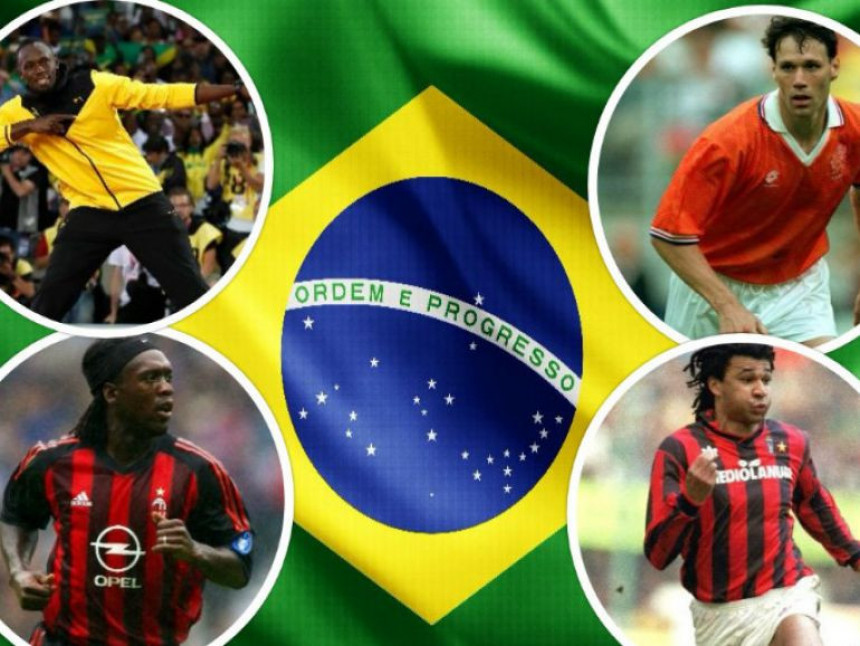 Виктор Седорф, Ван Басти, Рудигулити и Жунињо Болт...! То могу само Бразилци!