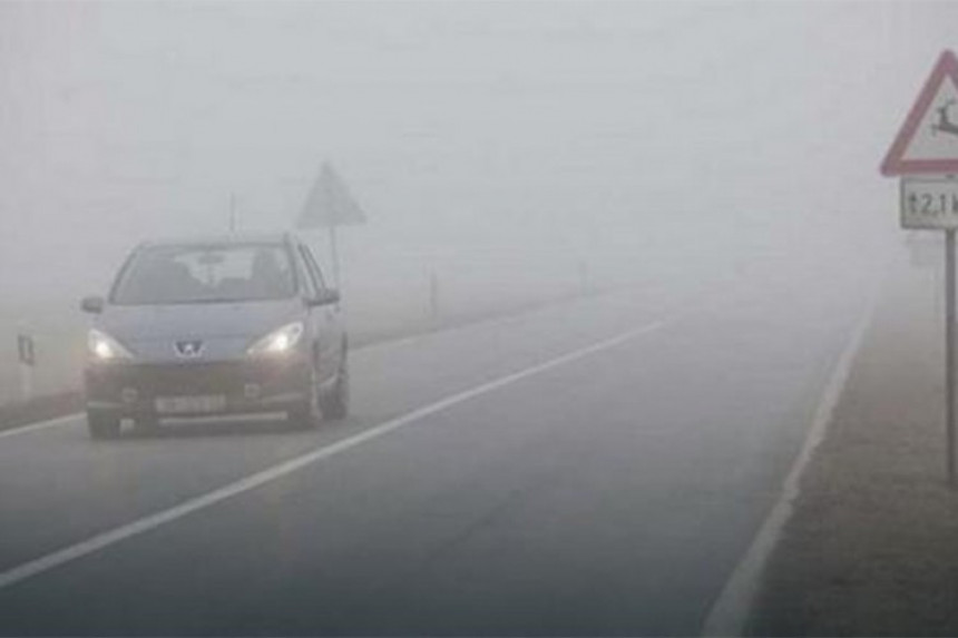 Oprez: Magla na putevima Srpske