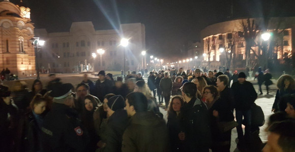 Paljenje svijeća i šetnja gradom