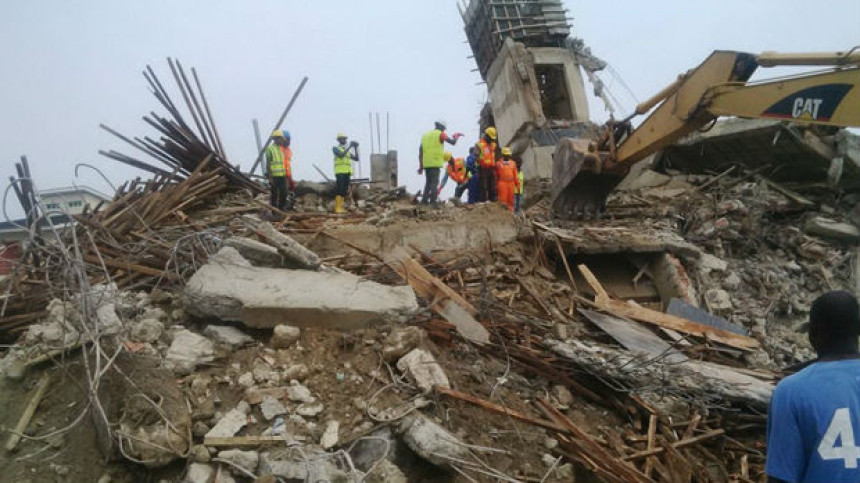 Nigerija: Srušila se zgrada, 34 mrtvih