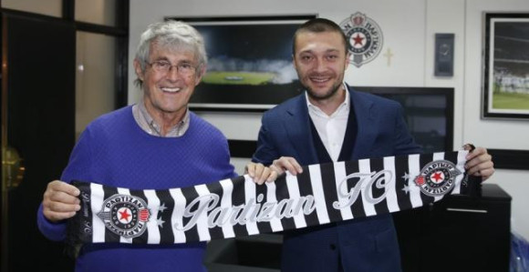 Legendarni Bora Milutinović posjetio Partizan!