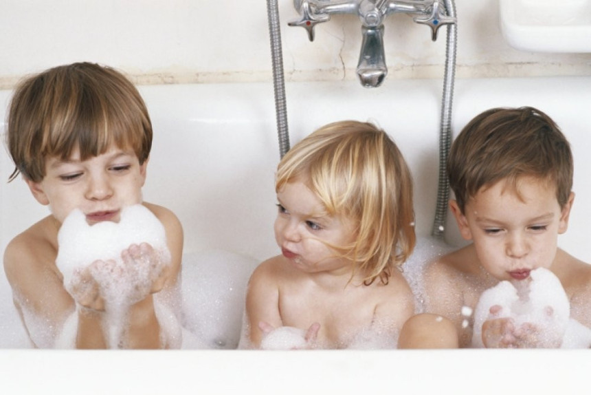 Ne kupajte djecu svakog dana