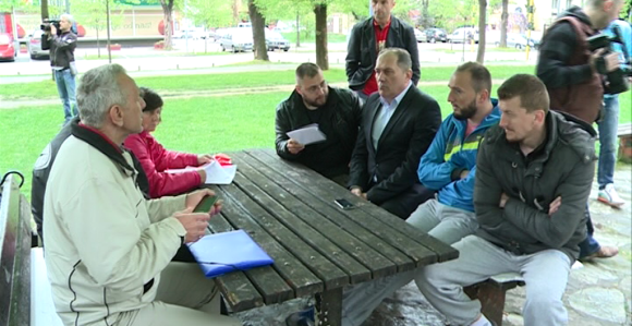 Mektić posjetio štrajkače u Banjaluci