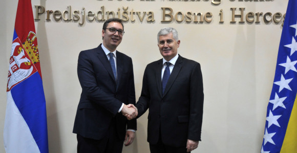 Čović poklonio sliku Vučiću
