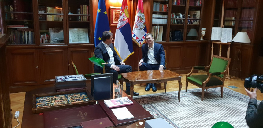 Vučić razgovarao sa Govedaricom