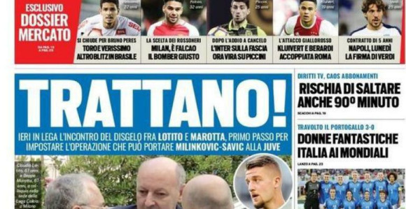 Pregovaraju: Juventus - Lacio - Sergej Milinković Savić!