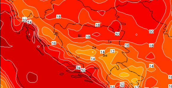 Proglašen crveni meteoalarm u BiH
