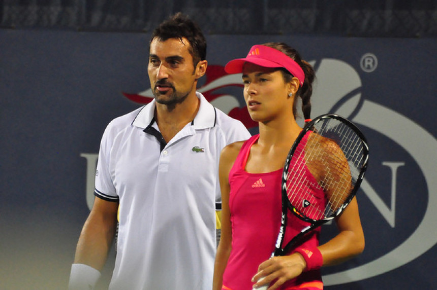 Tužan kraj: Zimonjić i Ivanovićeva neće igrati miks dubl!