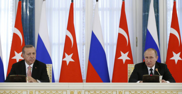 Turski pad na koljena, pokajnički kod Putina