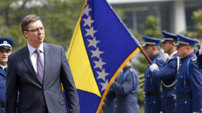 SNSD "podrška" Vučićevoj posjeti 