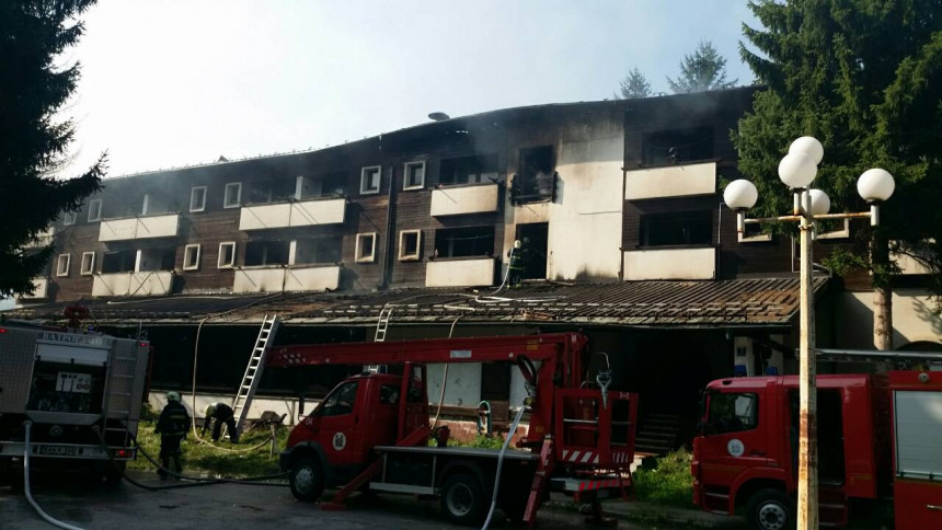Zapaljen bivši studentski dom
