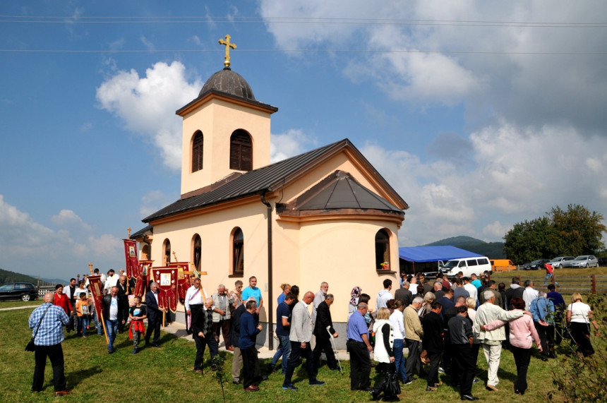 Слава храма у Бранковићима 