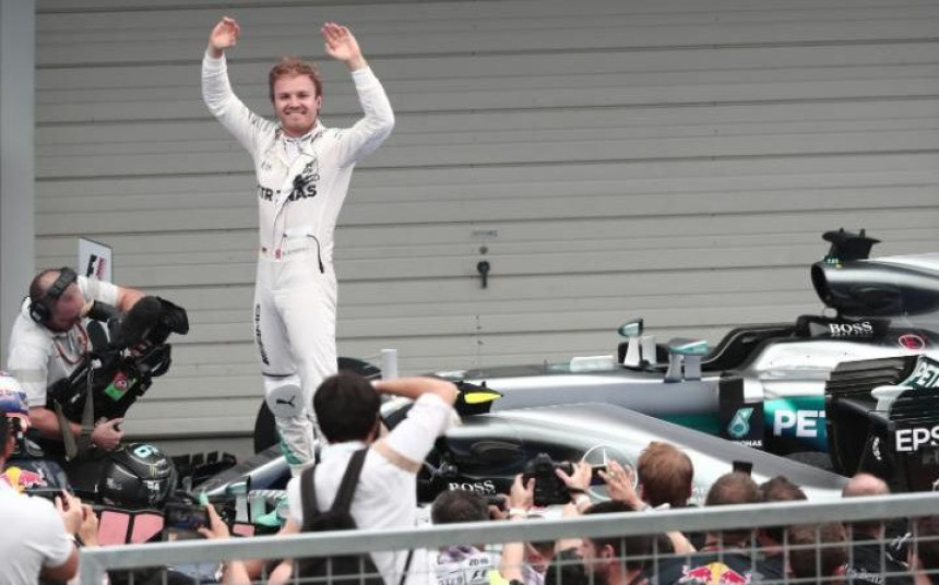F1 - Rozberg: Sjajan vikend, slijedi slavlje!