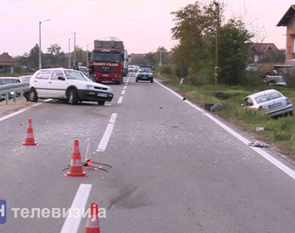 Bijeljina - Ugljevik: Dvoje povrijeđenih