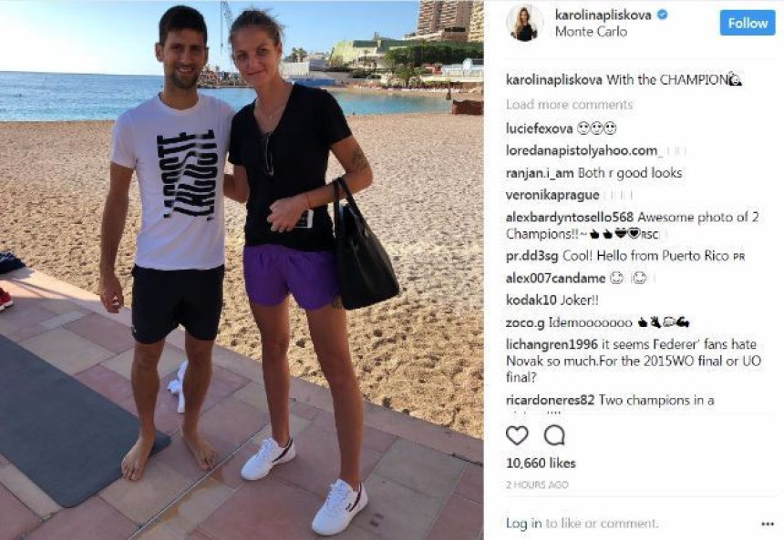 Karolina Pliškova: Novak je najveći!