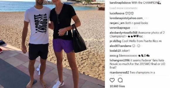 Karolina Pliškova: Novak je najveći!
