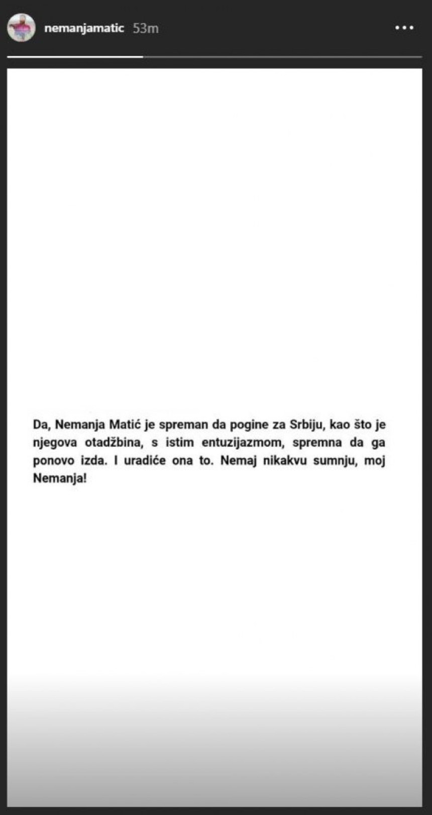 Šokantna objava Matića: Nemanja, Srbija će te opet izdati!