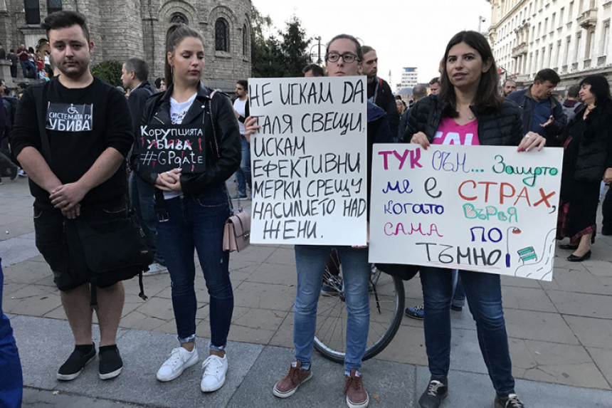 Protesti povodom ubistva novinarke