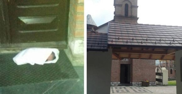 Na pragu crkve pronašla bebu