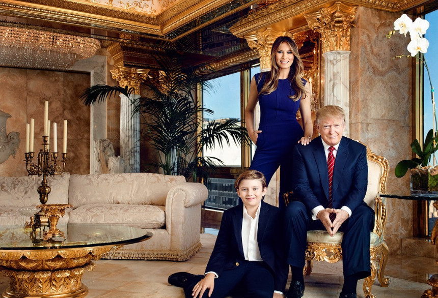 Завирите у луксузни дом Меланије и Доналда Трампа