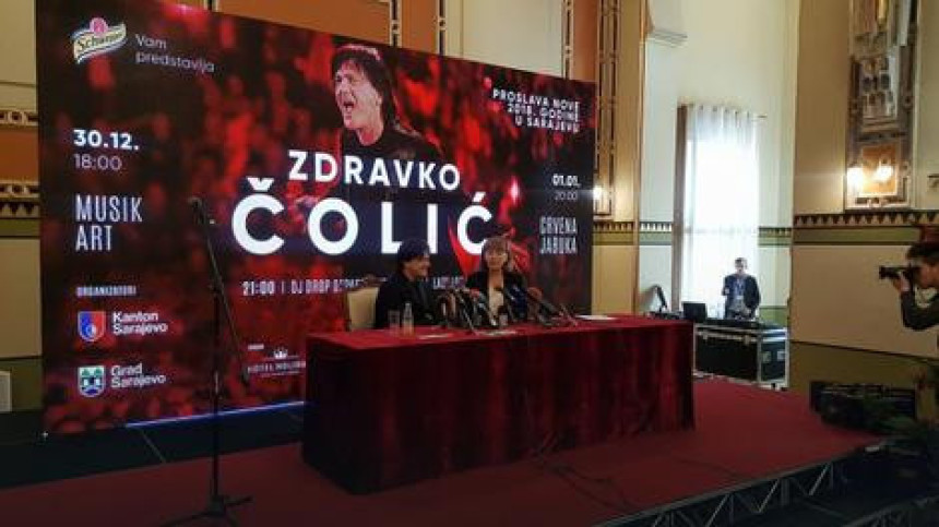 Чолић за Нову годину у Сарајеву