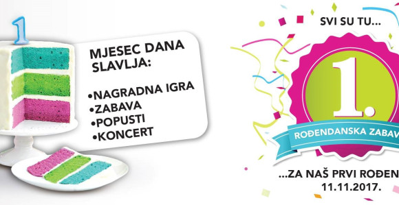 Na proslavi prvog rođendana centra