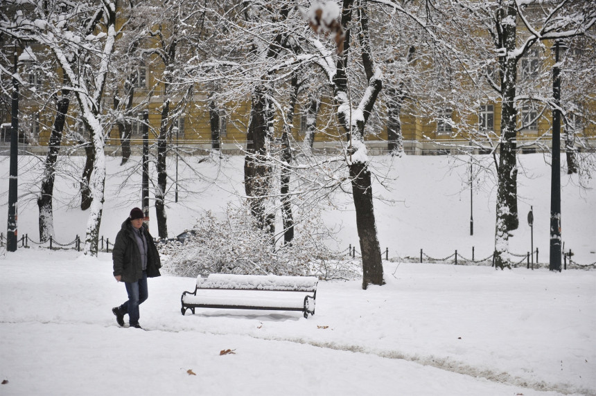 Snijeg u Srpskoj napravio probleme