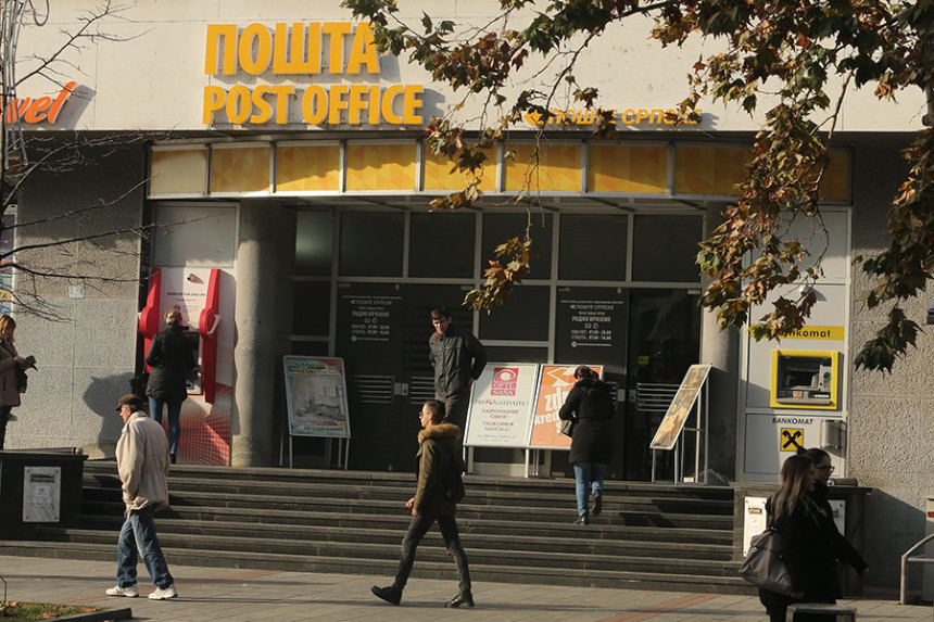 “Pošta Srpske": Novi cjenovnik