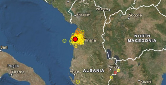 U Albaniji dva zemljotresa za nekoliko minuta